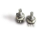 Res Conductive Plastic POT 50K Ohm 20% 1/10W 1(Elec)/1(Mech)Turn 6mm (17 X 30mm) Pin Panel Mount/Bracket Mount