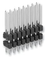 FISCHER ELEKTRONIK SL 14/071/72 G Board-To-Board Connector, Straight, SL 14 Series, 72 Contacts, Header, 2.54 mm, Through Hole