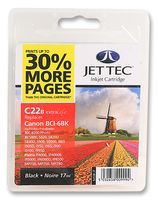 CARTRIDGE, CANON COMP, BCI-6K+30%; Printer Brand:Canon BJC8200 Photo, i9100, S800, S900 Series Printers; Cartridge Original Type Number:BCI-6BK; Ink Colour:Black; Consumable Type:Compatible; Colour:Black