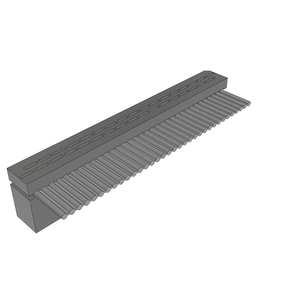 Cable Assembly Flat Ribbon 0.457m 28AWG IDC Connector 34 POS SKT IDT Bulk