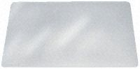 Durable Transparent Non-Glare Desk Mat, 650mm x 500mm