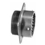 26-Contact Wall Mount Circular Connector, 600VAC, -55°C to 125°C