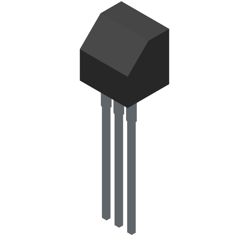 3.3V LDO Regulator, 100mA, 30V In, TO-92