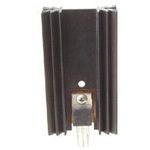 TO-220 Heat Sink, 10.4°C/W, Aluminum, Black Anodized