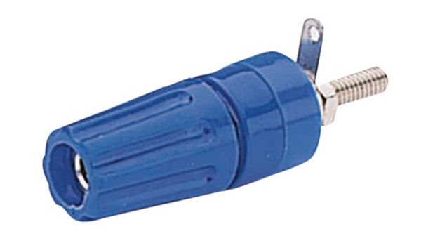 INSULATED TERMINAL, 30A, SOLDER, BLUE; Series:552; Current Rating:30A; Voltage Rating:1kV; Contact Plating:Nickel; Contact Material:Brass; Connector Color:Blue; Connector Mounting:Panel; Color:Blue; Connector Type:Binding Post ;RoHS Compliant: Yes