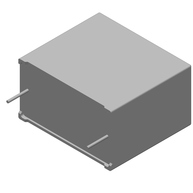 Cap Film 6uF 900V PP 5% (32 X 18 X 28mm) Radial Plastic Rectangular Can 27.5mm 0.011 Ohm 105°C