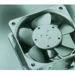 12V DC Axial Fan, 14CFM, 19dB, Ball Bearing, 60x60x25.4mm