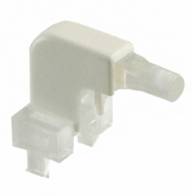 Clear White LED Light Pipe, Vertical, SMD/SMT, 14mm, Round/Flat