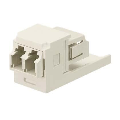 LC SR/SR Duplex (MM) AQ Adapter, Zirc