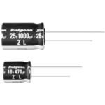 1500uF 16V Aluminum Electrolytic Capacitor Radial 12.5x20mm