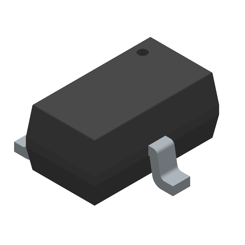 4.3V Voltage Detector IC, Active Low, SOT-23