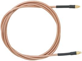 36inch Shielded Coaxial Cable, MMCX to MMCX, 50R Impedance, -55°C to 155°C
