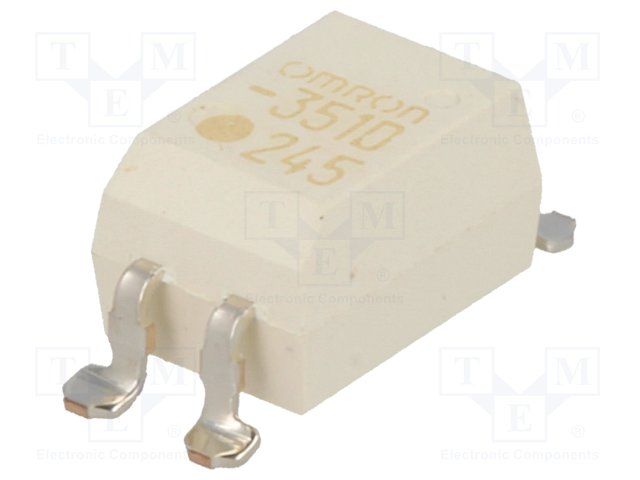 DC-IN SSR, 120mA 350V AC/DC-OUT, SMD