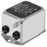 6A 250V 1-Phase Power Line Filter, 400Hz, Chassis Mount