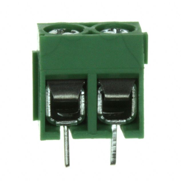 WR-TBL Series 111 2-Position Terminal Block, 300V, 8A, Through Hole