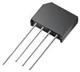 Rectifier Bridge Diode Single 50V 4A 4-Pin Case KBL Bulk