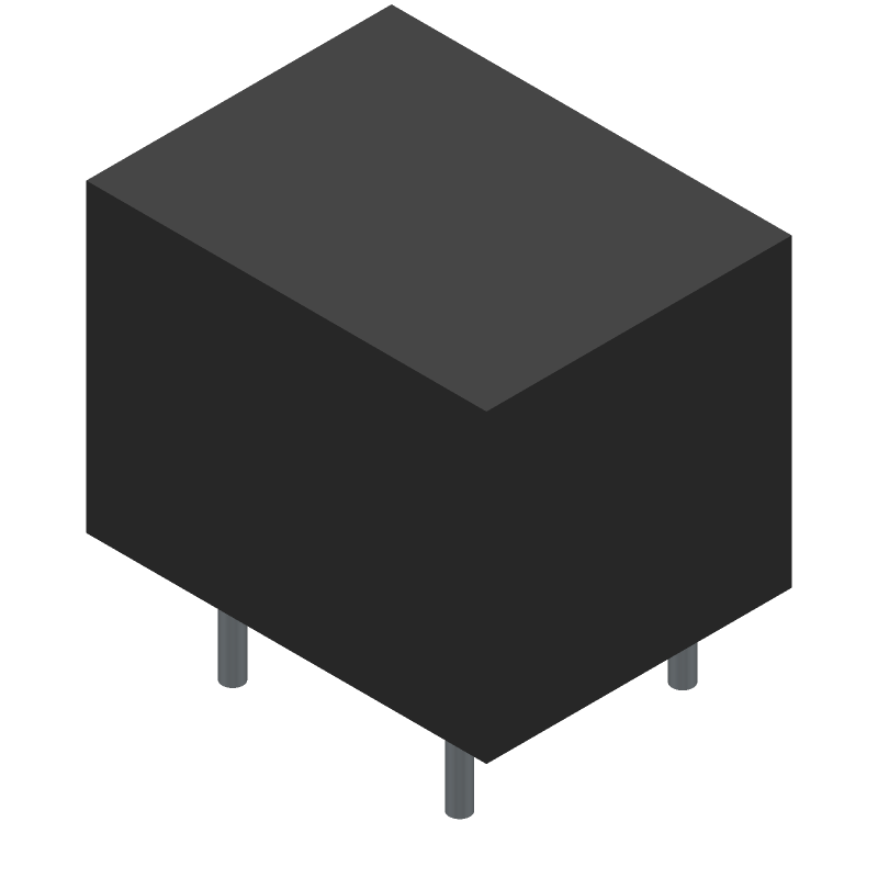 Electromechanical Relay 6VDC 100Ohm 5A SPDT(21.5x16.4x16.4)mm THT General Purpose Relay