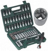 MTI 568-038 61 Piece Socket Set 3/8 in Square Drive