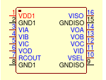 4-Ch 25Mbps Isolator w/ Integrated DC-DC, SOIC