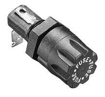 250V 20A Illuminated Fuse Holder, Panel Mount, Solder