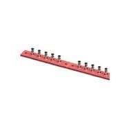 Conn Turret Terminal Board 10 POS 9.52mm ST Panel Mount