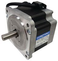 STEPPER MOTOR; Coil Type:Bipolar; Torque Max:-; Current Rating:2A; No. of Phases:Two; Resistance:2.2ohm; Inductance:15mH; Inertia:8.09oz-in ; Product Range:-; NEMA Size:34; Shaft Configuration:Bipolar; Step Resolution:1.8 ;RoHS Compliant: Yes
