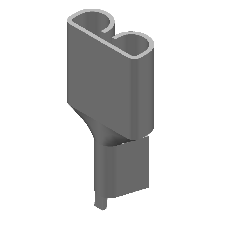 Brass Tin Receptacle Terminal 18-22AWG