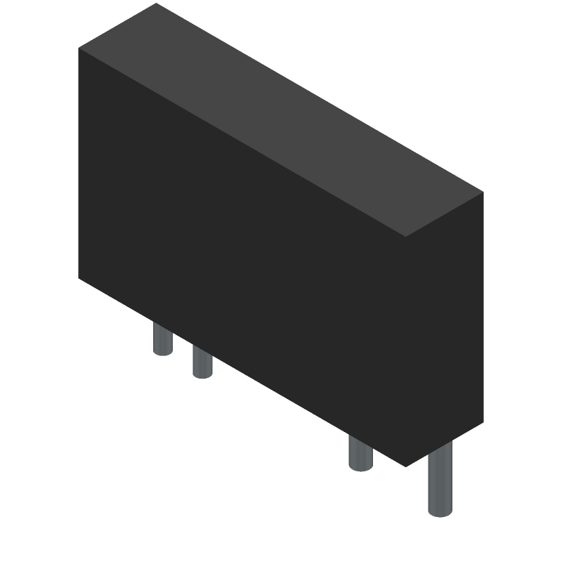 5VDC SPST General Purpose Relay, 5A, 110VDC/250VAC, Through Hole