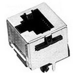 Shielded USB-A Female Connector, 8 Pos, Straight, Solder, Vertical Mount