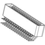 Conn Card Edge F 86 POS 2.54mm Solder RA Thru-Hole