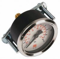 Panel mount press gauge, 0-1.6bar G1/8B