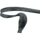 Braided cable sleeving 5. . .10 mm black, GTRV0-05B, Elexa