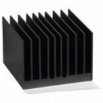 Heat Sink Passive BGA Straight SMD 2.9°C/W Black Anodized