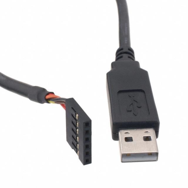 USB UART Cable 5V 3Mbaud 6C 24AWG 1.8m