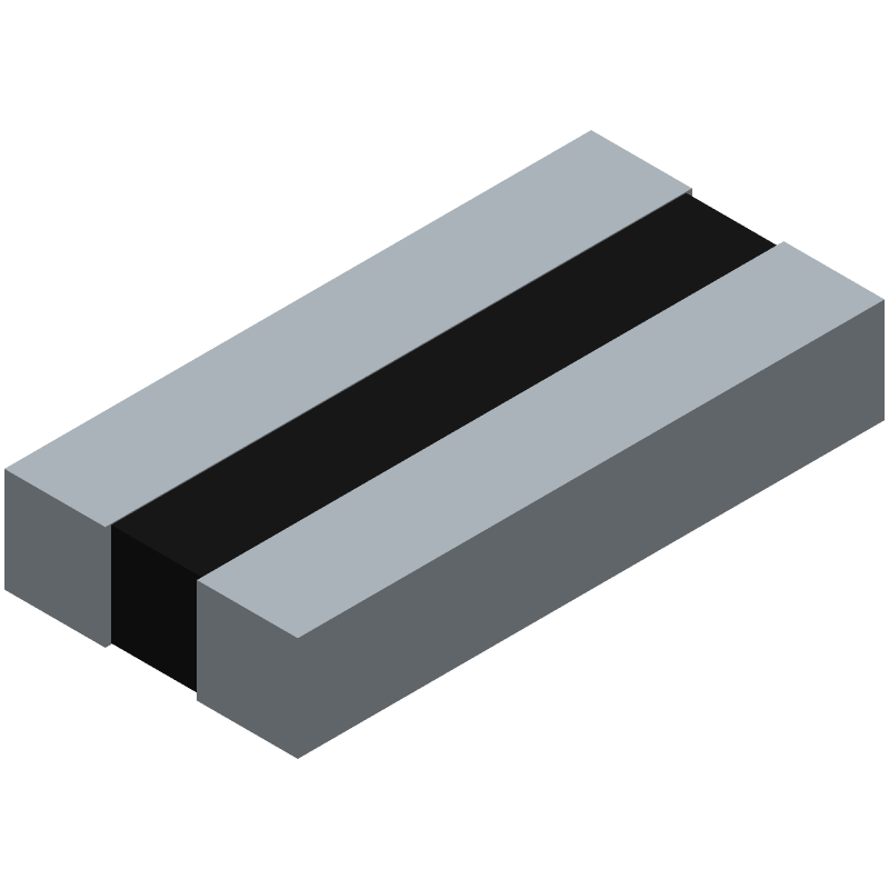 Fixed Resistor, Metal Glaze/thick Film, 1W, 0.002ohm, 5% +/-Tol, 150ppm/Cel, Surface Mount, 1206, CHIP