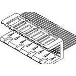 CONN BACKPLANE HDR 24 POS 2MM SOLDER ST THRU-HOLE TRAY