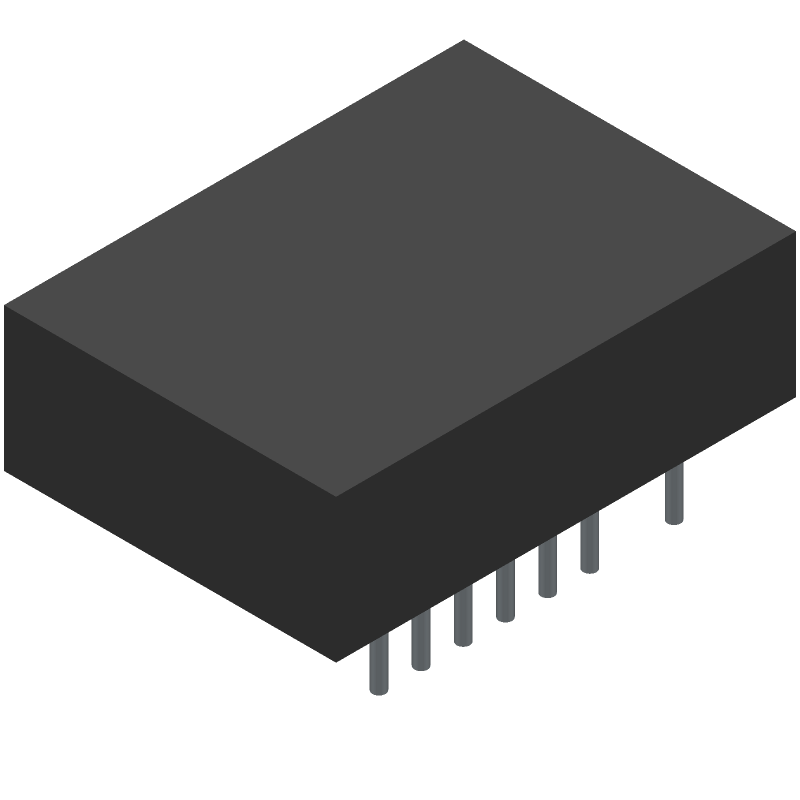 Displays Module 1DIGIT 9LED SB. Red CA 12-Pin DIP Module Tube