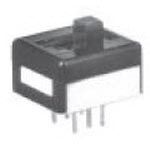 SPDT Maintained Switch, 1A 30VDC, Through Hole, On-Off-On