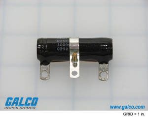 Wirewound Resistors 25watt 1K 10% Tubular Ceramic