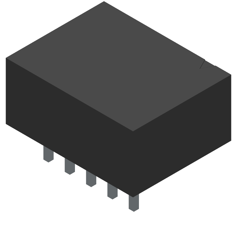 Board Connector, 5 Contact(s), 1 Row(s), Male, Right Angle, 0.098 inch Pitch, Solder Terminal, White Insulator, Receptacle, LEAD FREE