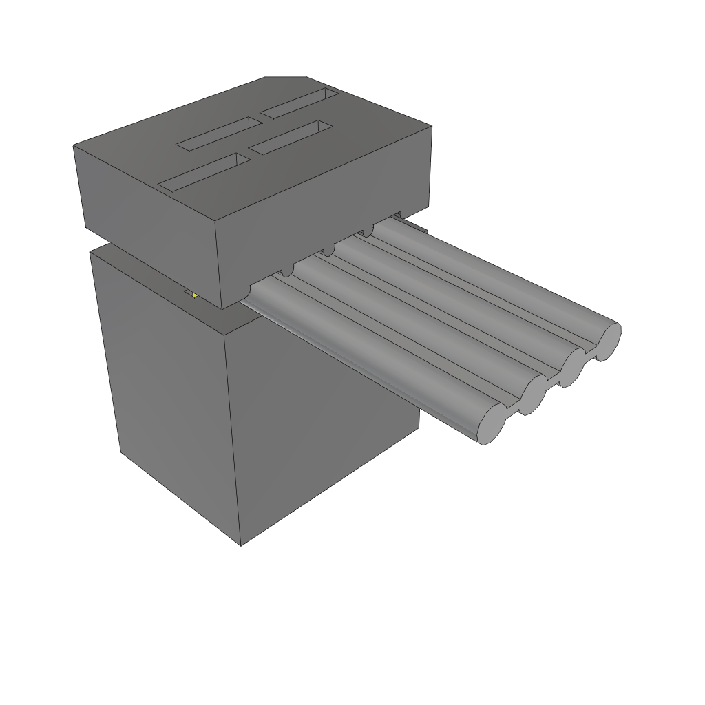 Cable Assembly Flat Ribbon 0.304m 28AWG IDC Connector 4 POS SKT IDT Bulk