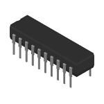 5 Tx / 3 Rx RS-232 Bus Transceiver, 20-Pin PDIP, Through Hole
