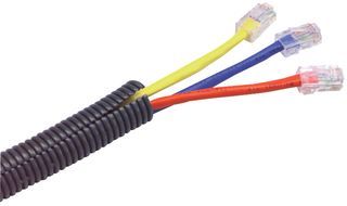 PRO POWER   1430   TUBING, SPLIT LOOM, 9.221MM, GREY, 100FT