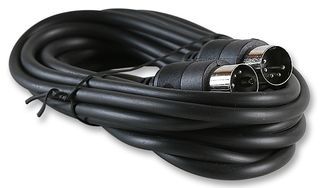 PRO SIGNAL   AR70860   Audio / Video Cable Assembly, DIN Plug, 5 Way, DIN Plug, 5 Way, 9.8 ft, 3 m, Black