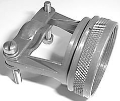 Metal Connector Backshell | Cadmium Plated | 5.9mm Wire