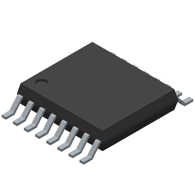 8:1 Analog Multiplexer IC, 5.5V, 16-TSSOP, Automotive