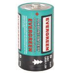 @BATTERY,ALKALINE,D CELL,1.5V EVERGREENLEXCELL D 1.5V (2)