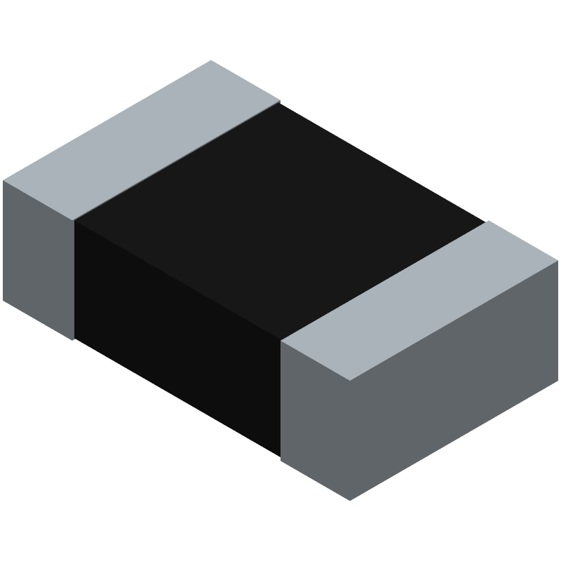 Fixed Resistor, Metal Glaze/thick Film, 0.25W, 0.1ohm, 0.551V, 1% +/-Tol, 100ppm/Cel, Surface Mount, 0805, CHIP