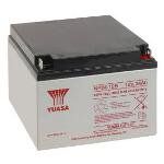 Battery;  Rechargeable;  Rectangular;  Lead Acid;  12VDC;  24Ah;  Bolt Fastened