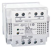 IDEC   PS5R-C24   AC/DC CONVERTER, DIN RAIL, 1 O/P, 264VAC, 24V